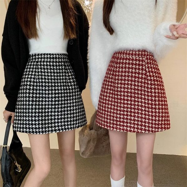 Autumn Winter High Waist Skirt SD2108 - 3 - Kawaii Mix
