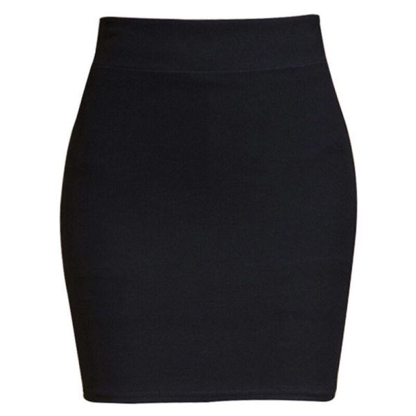 Casual Slim Black Skirt SD00790 - 4 - Kawaii Mix