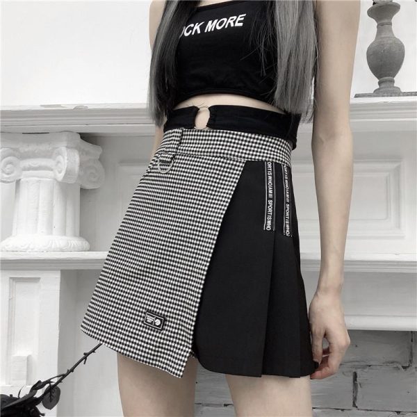 Checkered Skirt Shorts SD00606 - 1 - Kawaii Mix