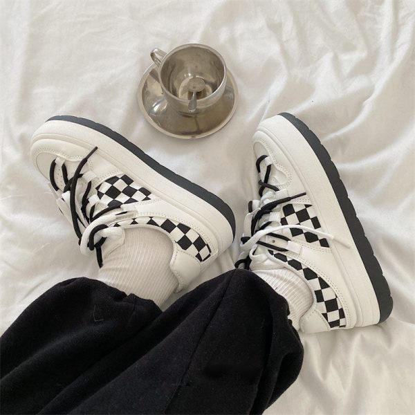 Checkered Sneaker Shoes SD01999 - 2 - Kawaii Mix