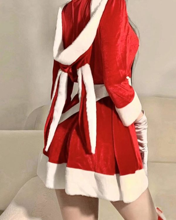 Christmas Bunny Velvet Dress SD02150 - 3 - Kawaii Mix