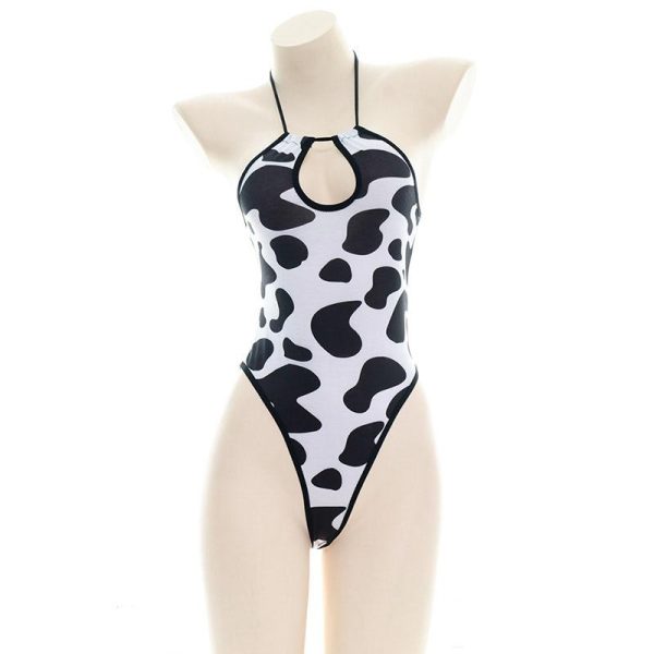 Cow Hollow Chest Bodysuit Swimsuit SD00754 - 1 - Kawaii Mix