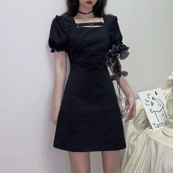 Dark Slim Dress SD00622 - 1 - Kawaii Mix