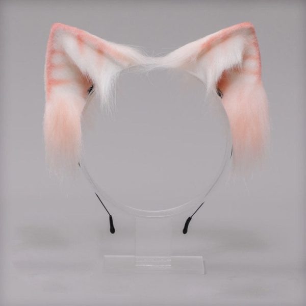 Furry Stripes Cat Ears Headband/Tails SD02065 - 1 - Kawaii Mix