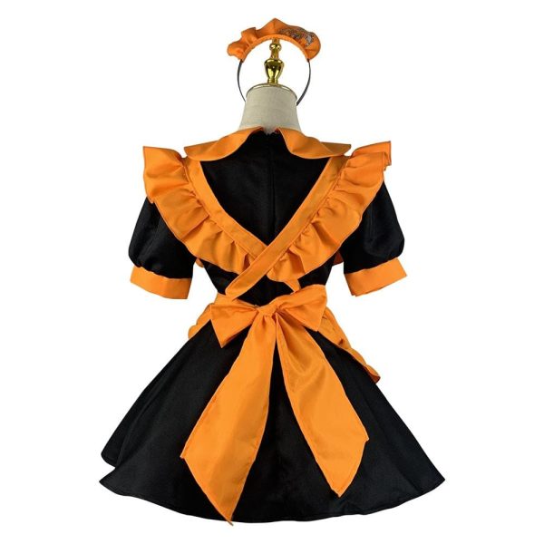Halloween Pumpkin Night Maid Dress SD01222 - 6 - Kawaii Mix