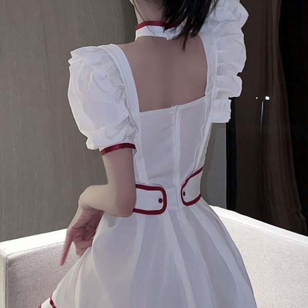 Halloween Ruffle Maid Nurse Dress SD01996 - 3 - Kawaii Mix