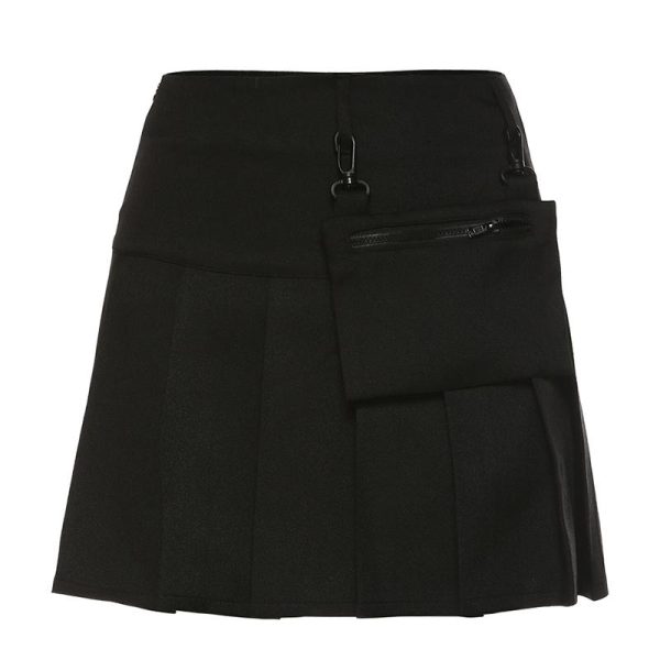 High Waist Pocket Skirt SD00227 - 4 - Kawaii Mix