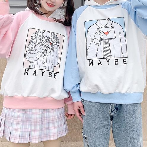 Maybe Love Letter Sweater SD00154 - 1 - Kawaii Mix