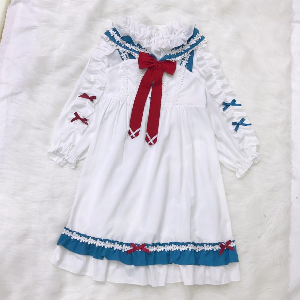 Sailor Chiffon Dress SD00020 - 4 - Kawaii Mix