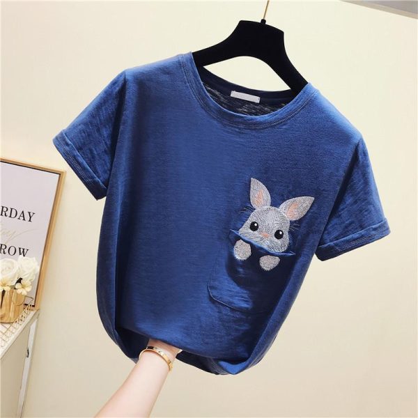 Bunny Pocket T-Shirt SD00949 - 4 - Kawaii Mix