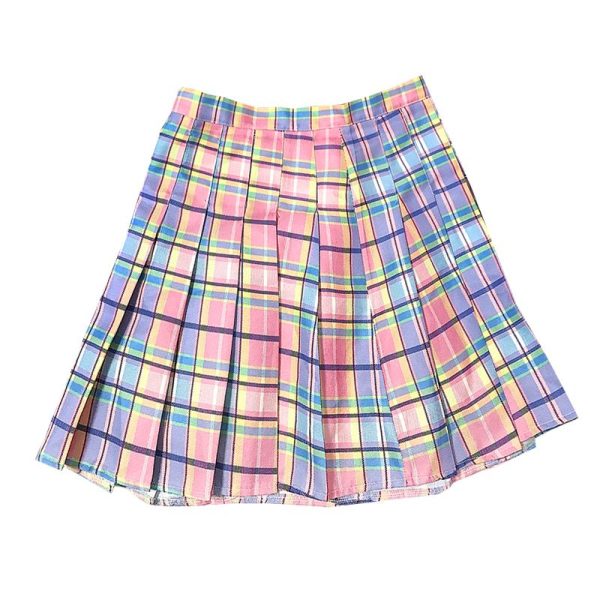 Pastel Pleated Skirt SD00476 - 3 - Kawaii Mix