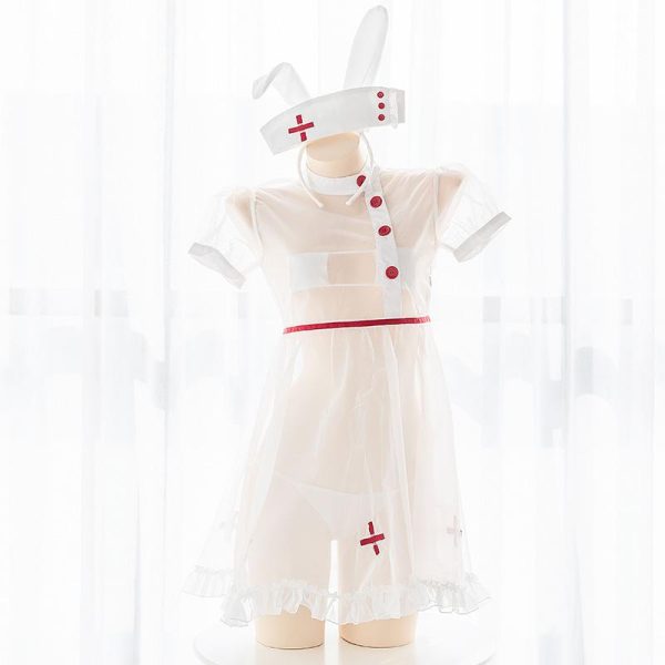 Bunny Transparent Nurse Uniform SD01490 - 2 - Kawaii Mix
