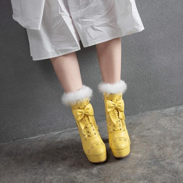 Lolita Winter Boots Shoes SD00853 - 5 - Kawaii Mix