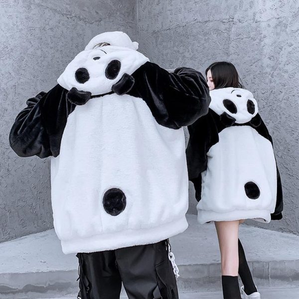 Panda Cow Two Sided Coat SD01582 - 3 - Kawaii Mix