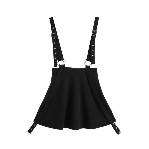 High Waist Strap Skirt SD00847 - 4 - Kawaii Mix