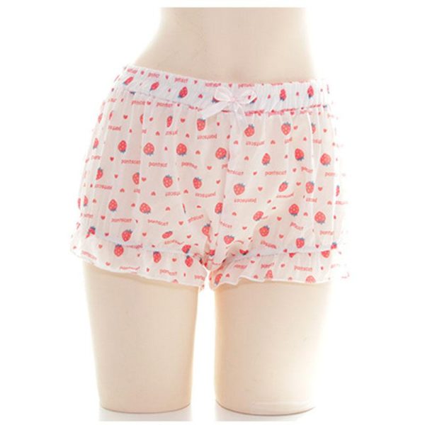 Strawberry Chiffon Shorts SD01164 - 1 - Kawaii Mix