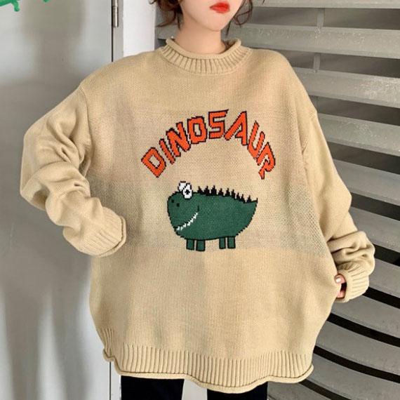 Dinosaur Sweater SD00758 - 1 - Kawaii Mix