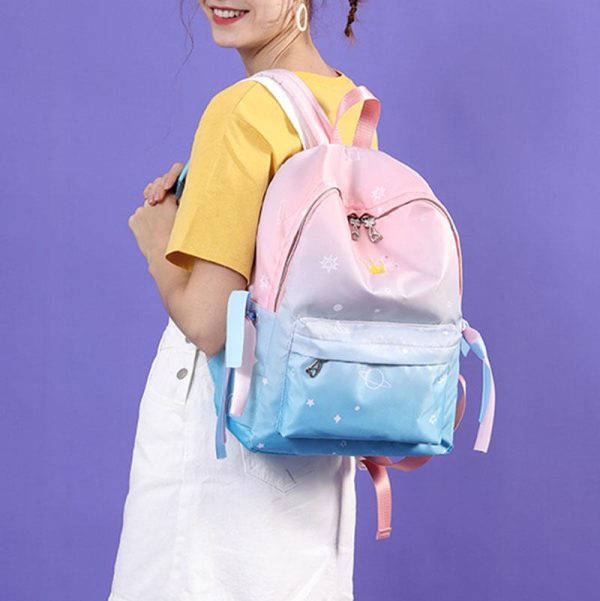 Pastel Planet Star Crown Backpack SD00270 - 1 - Kawaii Mix