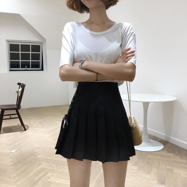 Ribbon Corset Pleated Skirt SD00104 - 5 - Kawaii Mix