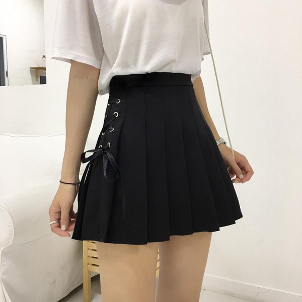 Ribbon Corset Pleated Skirt SD00104 - 4 - Kawaii Mix