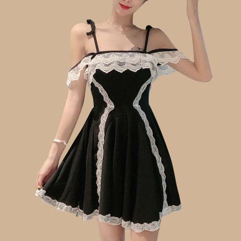 Lolita Lace Strap Dress SD00567 - 2 - Kawaii Mix