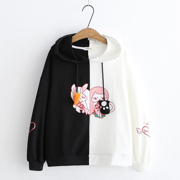 Bunny Neko Sweater Hoodie SD00796 - 2 - Kawaii Mix