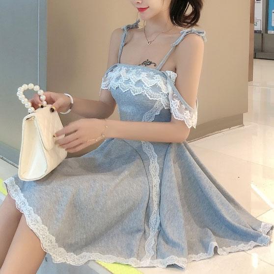 Lolita Lace Strap Dress SD00567 - 4 - Kawaii Mix