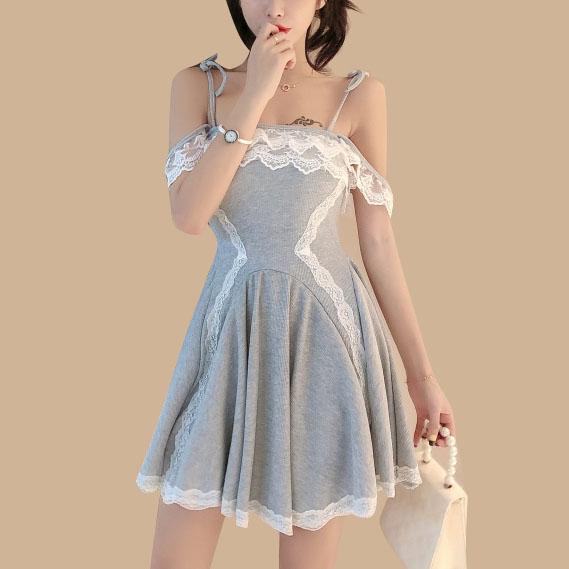 Lolita Lace Strap Dress SD00567 - 1 - Kawaii Mix