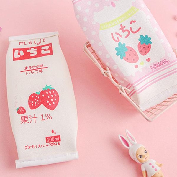 Strawberry Milk Pencil Bags SD01373 - 3 - Kawaii Mix