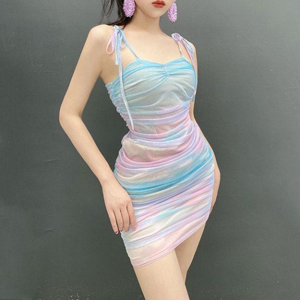 Pastel Rainbow Dress SD00626 - 2 - Kawaii Mix