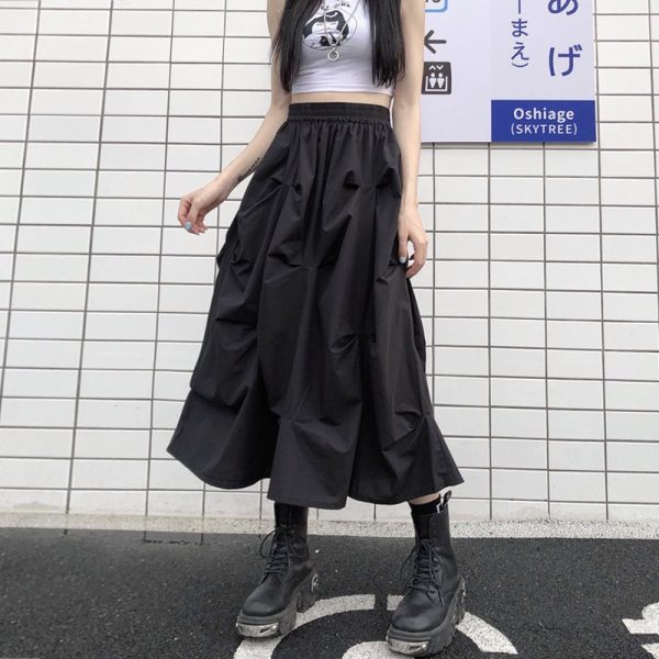Plain Long Skirt SD01712 - 1 - Kawaii Mix