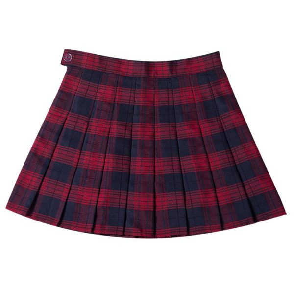 Pleated School Plaid Skirt SD01503 - 3 - Kawaii Mix