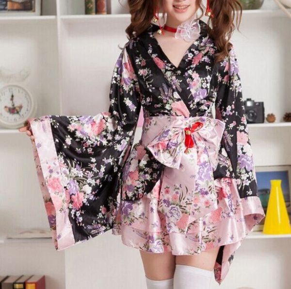 Japanese Sakura Kimono Dress SD01632 - 3 - Kawaii Mix