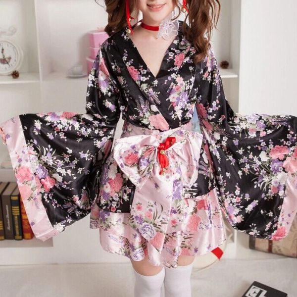 Japanese Sakura Kimono Dress SD01632 - 1 - Kawaii Mix