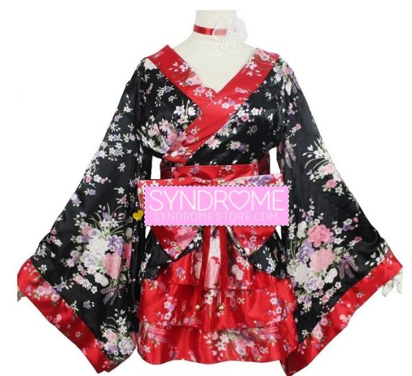 Japanese Sakura Kimono Dress SD01632 - 8 - Kawaii Mix