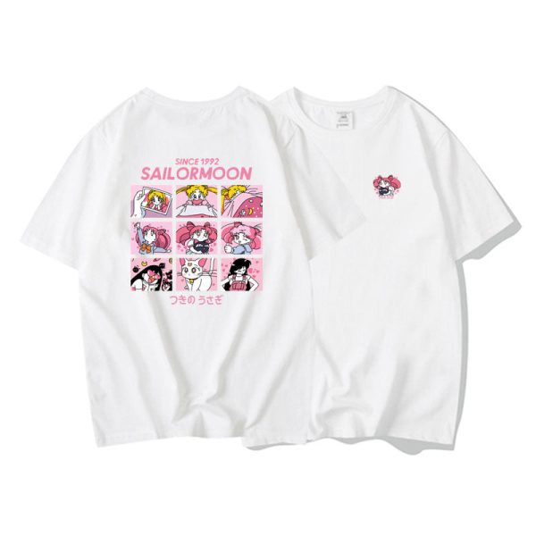Sailor Moon Cute Printed T-shirt SD02351 - 5 - Kawaii Mix
