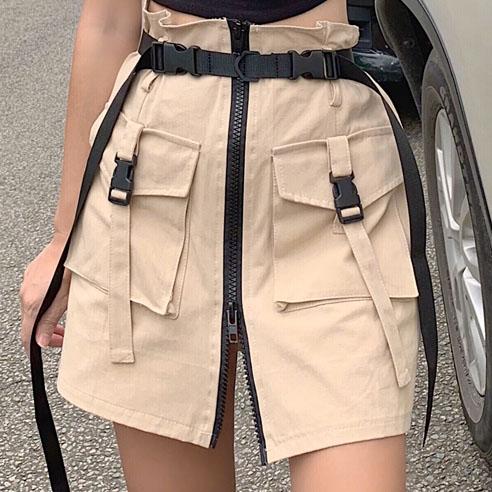 Street Zipper Pocket Skirt SD00925 - 6 - Kawaii Mix
