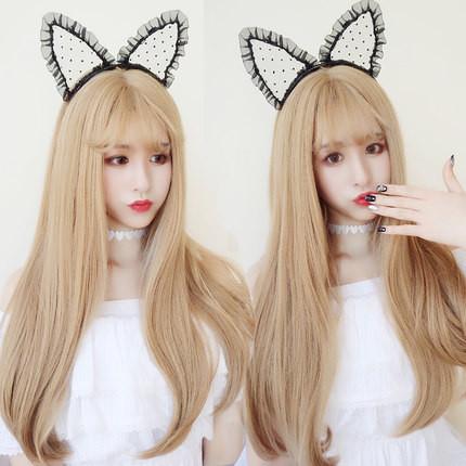 Blonde Straight Long Wig SD00642 - 1 - Kawaii Mix