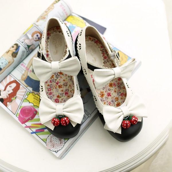 Strawberry Bells Lolita Shoes SD01996 - 6 - Kawaii Mix