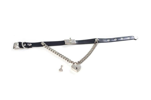 Chain Heart Locker Neck Strap Collar SD00101 - 3 - Kawaii Mix