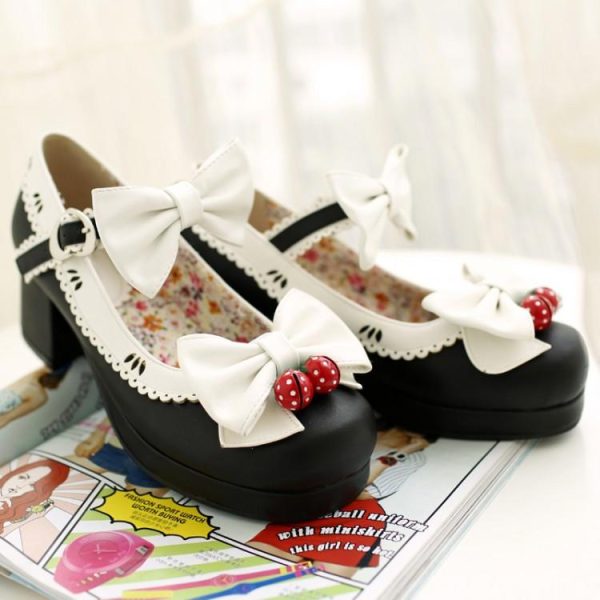 Strawberry Bells Lolita Shoes SD01996 - 2 - Kawaii Mix