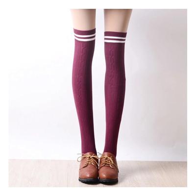 School Striped Knee Socks SD00442 - 8 - Kawaii Mix