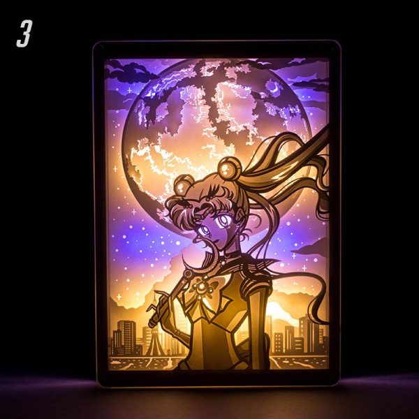 Sailor Moon Led Light Night Book Stand SD01989 - 4 - Kawaii Mix
