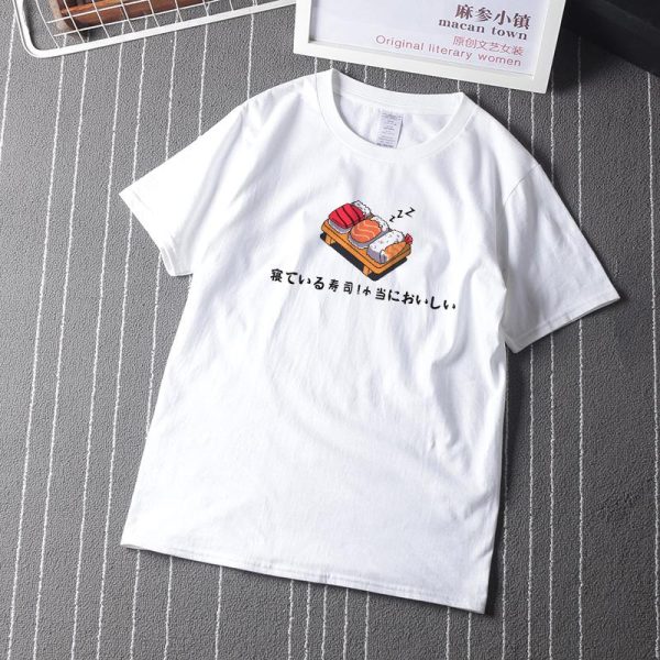 Japanese Sleeping Sushi T-shirt SD01666 - 4 - Kawaii Mix