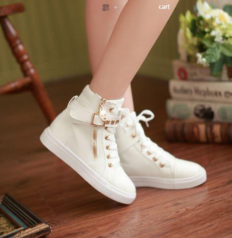 Snow White Punk Sneakers Shoes SD02310 - 2 - Kawaii Mix